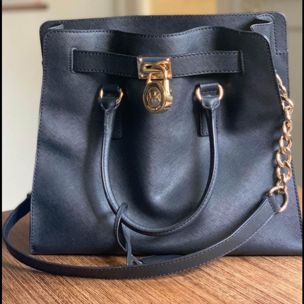 Michael Kors Satchel- Hamilton Saffiano Leather